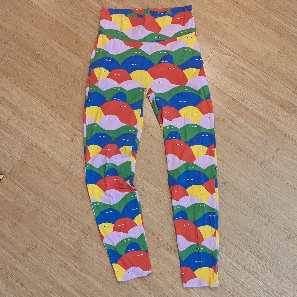 Nooworks Rainbow Lumps Leggings Large
